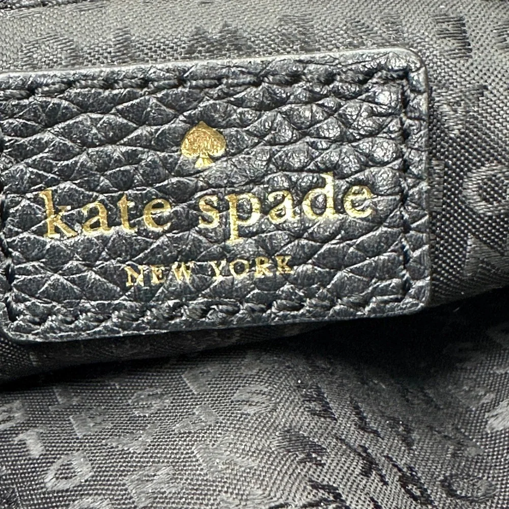 Kate Spade Chester Street Dessi Leather Crossbody‎ Bag Black